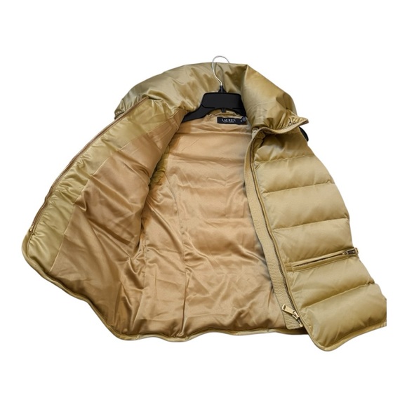 Lauren Ralph Lauren Satin Quilted Down Vest size XS - Picture 6 of 8